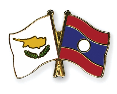 Fahnen Pins Zypern Laos