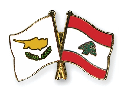 Fahnen Pins Zypern Libanon