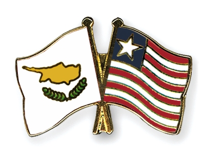 Fahnen Pins Zypern Liberia