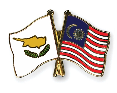 Fahnen Pins Zypern Malaysia