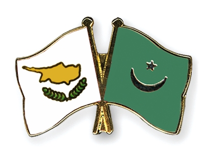 Fahnen Pins Zypern Mauretanien