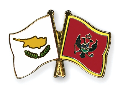 Fahnen Pins Zypern Montenegro