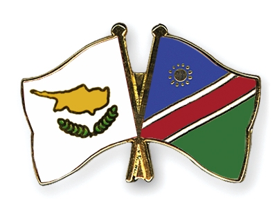 Fahnen Pins Zypern Namibia