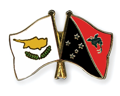 Fahnen Pins Zypern Papua-Neuguinea