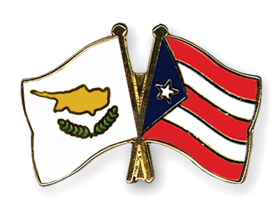 Fahnen Pins Zypern Puerto-Rico