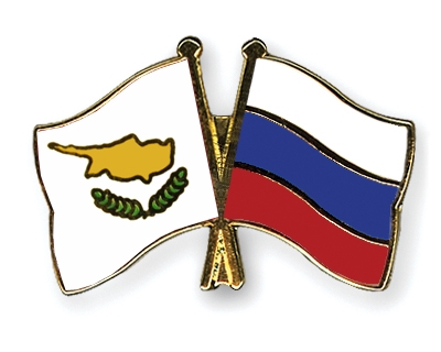 Fahnen Pins Zypern Russland