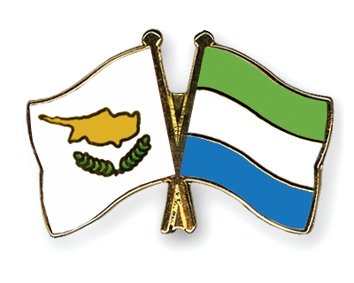 Fahnen Pins Zypern Sierra-Leone