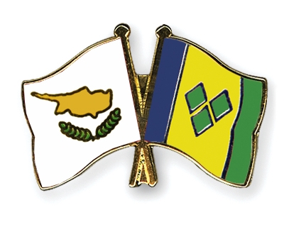 Fahnen Pins Zypern St-Vincent-und-die-Grenadinen