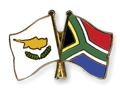 Fahnen Pins Zypern Sdafrika