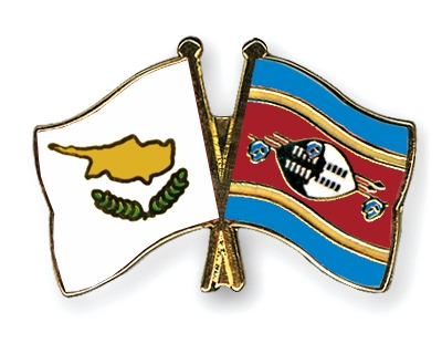 Fahnen Pins Zypern Swasiland