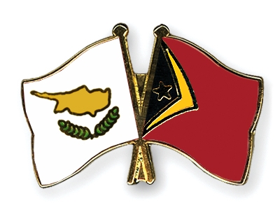 Fahnen Pins Zypern Timor-Leste