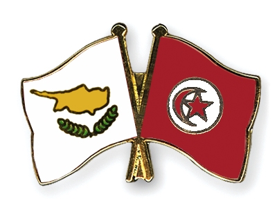 Fahnen Pins Zypern Tunesien