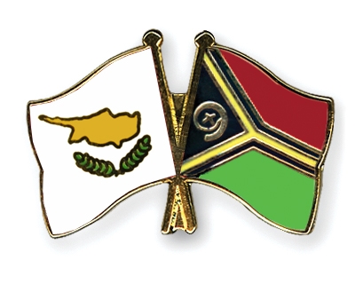 Fahnen Pins Zypern Vanuatu