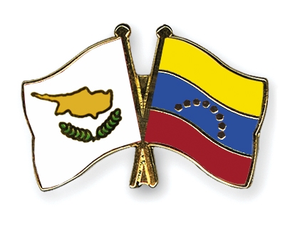 Fahnen Pins Zypern Venezuela