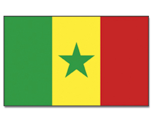 Fahnen Senegal