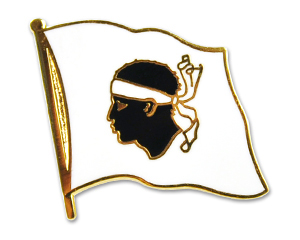 Flag Pins (swinging): Corsica