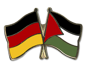 Freundschaftspins: Deutschland-Palästina