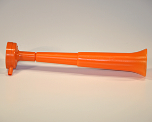 MembranHorn, 3-teilig, orange