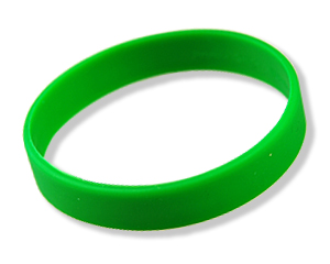 Silicon Bracelet green