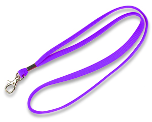 Lanyards 10 mm purple