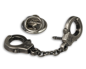 Pins handcuff metal antique