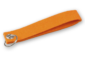 Felt Keychain orange