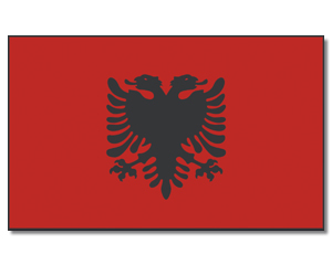 Flag Albania 90 x 150