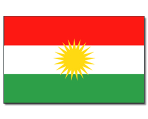 Fahne Kurdistan 90 x 150