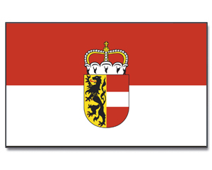 Fahne Salzburg mit Wappen 90 x 150