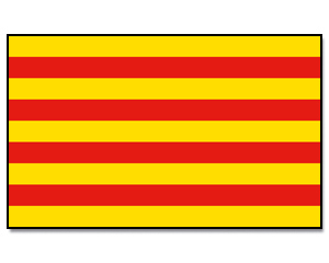 Flag Catalonia 90 x 150