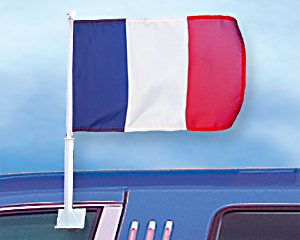Autofahne 27 x 45: Frankreich