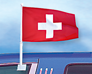 Carflag 27 x 45: Switzerland