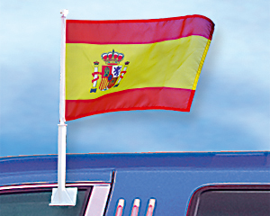 Autofahne 27 x 45: Spanien