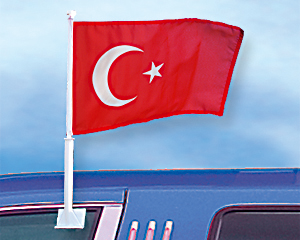 Carflag 27 x 45: Turkey