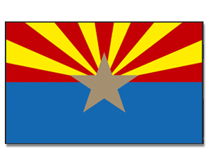 Fahne Arizona 90 x 150