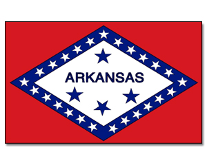 Flag Arkansas 90 x 150