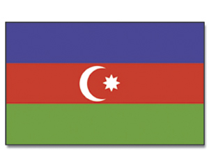 Fahne Aserbaidschan 90 x 150