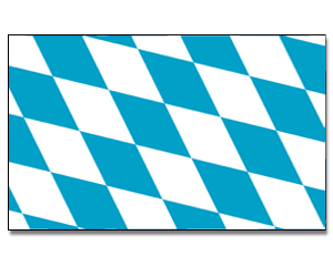 Flag Bavaria Rhombus 90 x 150