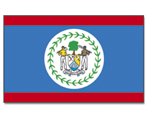Fahne Belize 90 x 150