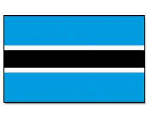 Fahne Botsuana 90 x 150