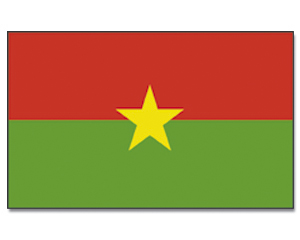 Fahne Burkina-Faso 90 x 150