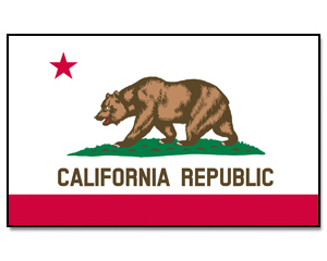 Flag California 90 x 150