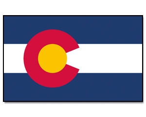 Fahne Colorado 90 x 150