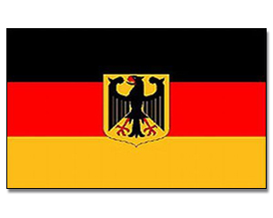 Flag Germany with Eagle 90 x 150