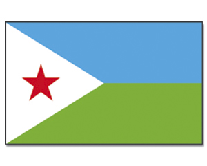 Flag Djibouti 90 x 150