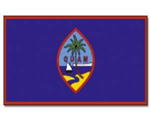 Flag Guam 90 x 150