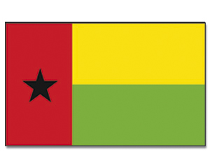 Flag Guinea-Bissau 90 x 150