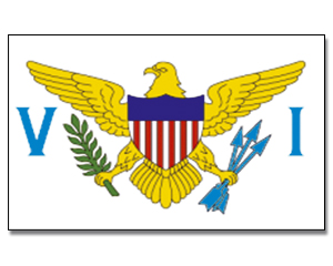 Flag Virgin Islands (US) 90 x 150