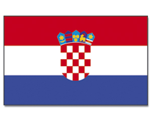 Fahne Kroatien 90 x 150