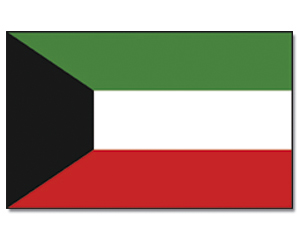 Flag Kuwait 90 x 150